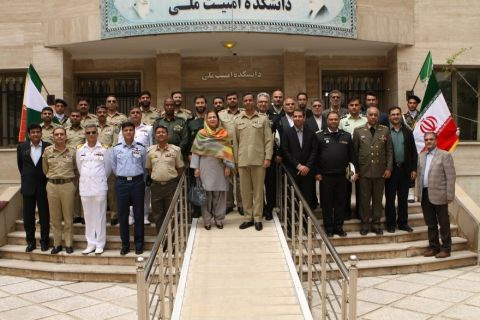 بازدید هیئت مطالعاتی دانشگاه عالی دفاع ملی پاکستان از دانشگاه و پژوهشگاه عالی دفاع ملی جمهوری اسلامی ایران