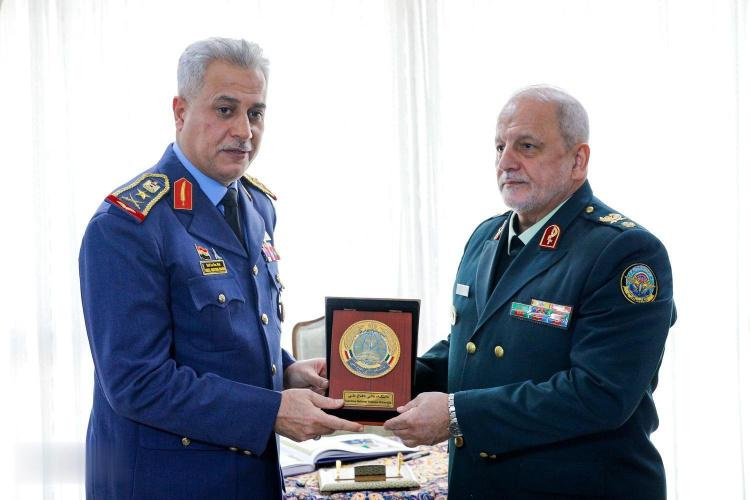 زيارة رئيس جامعة الدفاع الوطني والبحوث العسكرية العراقية لجامعة الدفاع الوطني العليا