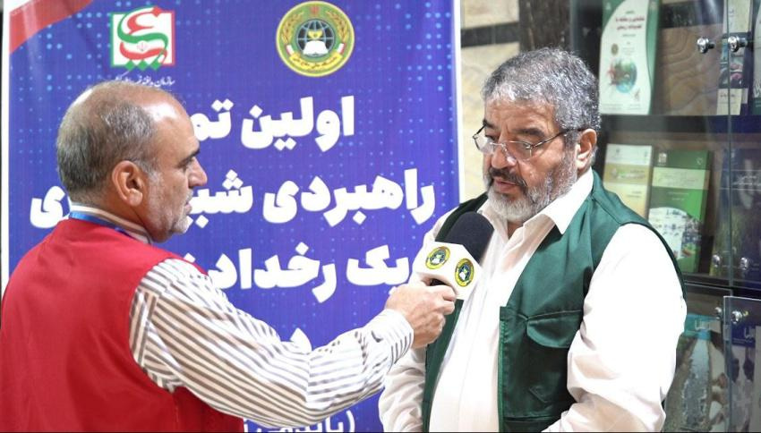 تقييم اللواء غلامرضا جلالي للتدريب الاستراتيجي لمحاكاة جائحة غير معروفة