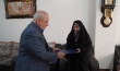 Meeting of the Head of the Supreme National Defense University with the Family of Martyr Colonel Kioumars Khansari