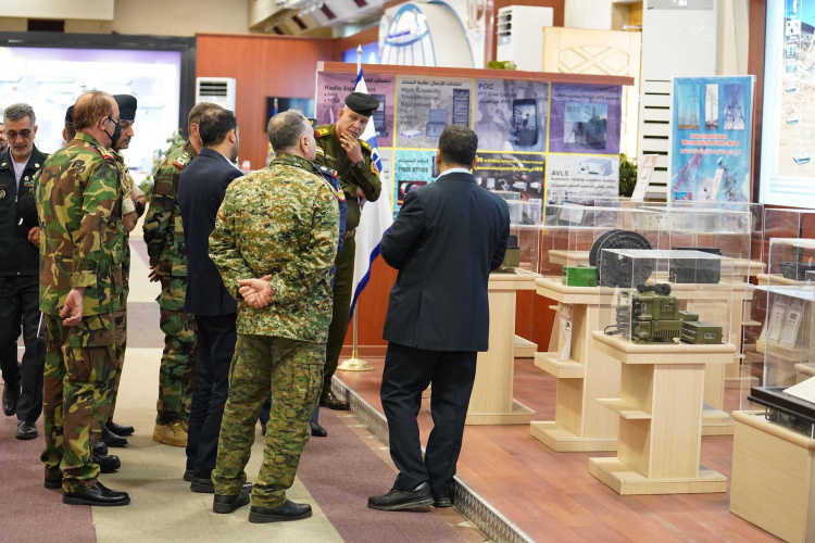 Foreign students of the Supreme National Defense University visited the exhibition of achievements of the Ministry of Defense
