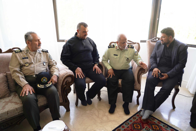 The President of the Supreme National Defense University Meets with the Family of Martyr General Seyyed Shirazi