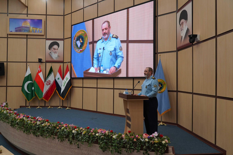 The graduation ceremony of the first National Defense Course for non-Iranian students at the supreme National Defense University (SNDU)