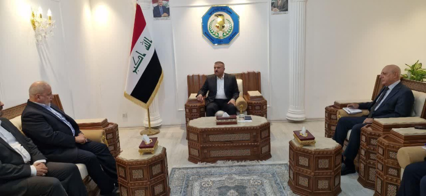 Visit of the President of the Supreme National Defense University to the Iraqi Minister of Interior