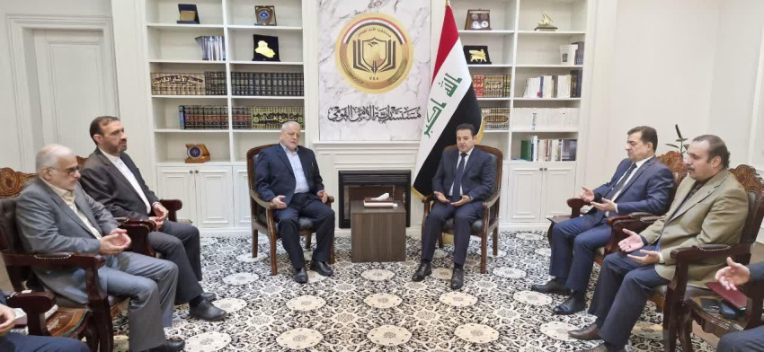 The President of the Supreme National Defense University's Meeting with the National Security Advisor of Iraq