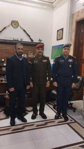 Meeting Between the Dean of the International Faculty of Iran’s Supreme National Defense University and the Chief of Staff of the Iraqi Army & the President of Iraq’s National Defense University