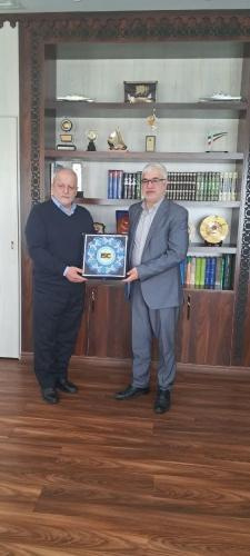 Meeting Between the President of the Supreme National Defense University and the Head of the Islamic World Science Citation Center