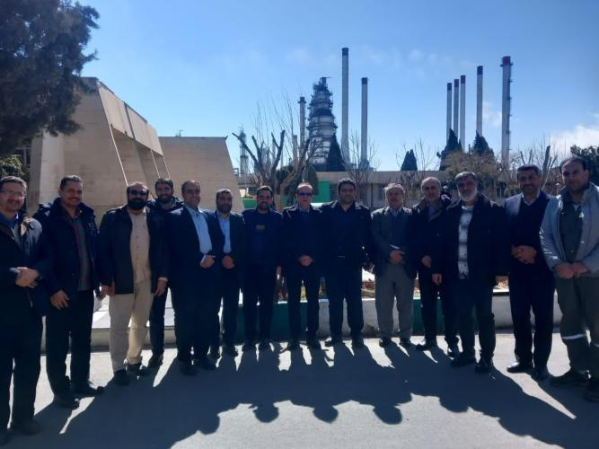 Visit of Faculty Members from the National Defense University to Tehran Refinery