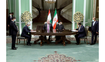 امضای ۱۷ سند همکاری در حوزه‌های مختلف بین ایران و تاجیکستان