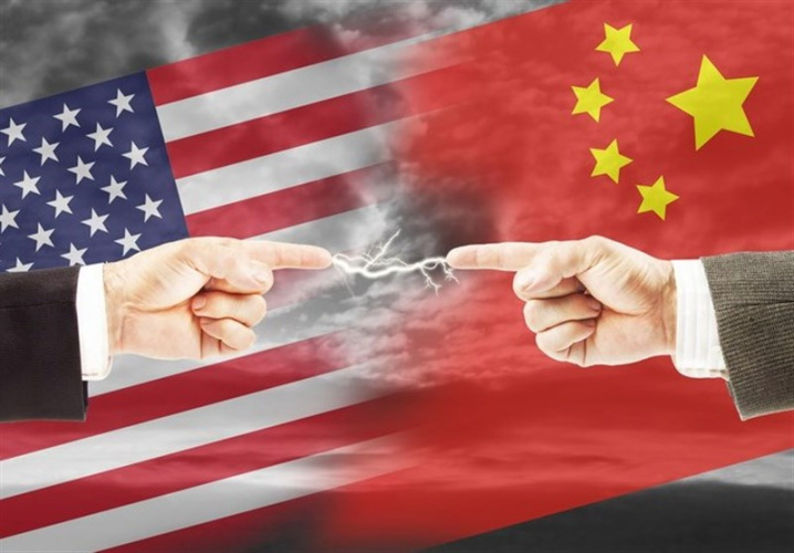 گسترۀ تقابل و تنش‌ها بین آمریکا و چین
